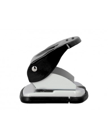 Taladrador q-connect kf14217 negro abertura 2 mm capacidad 20 hojas