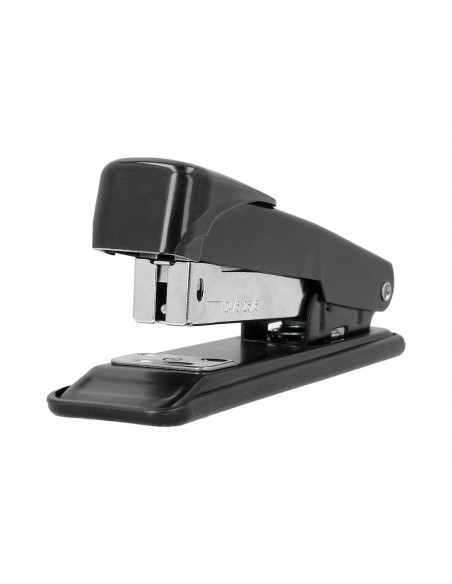 Grapadora greening metalica color negro capacidad 30 hojas usa grapas 24/6 y 26/6