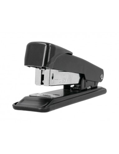 Grapadora greening metalica color negro capacidad 30 hojas usa grapas 24/6 y 26/6