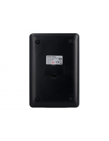 Bascula precision q-connect digital con pantalla lcd precision 1 g capacidad de 5 g a 5 kg 200x135x16 mm