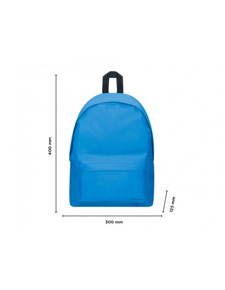Mochila liderpapel start 1 compartimento azul 10 l 400x125x300 mm