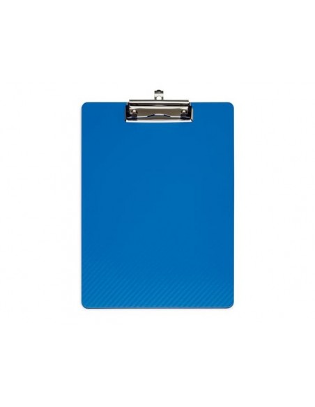Portanotas maul flexx din a4 polipropileno con pinza color azul