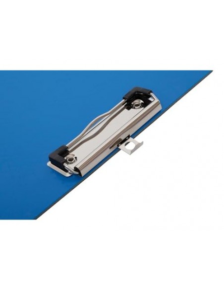 Portanotas maul flexx din a4 polipropileno con pinza color azul
