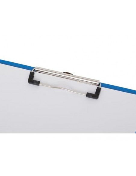 Portanotas maul flexx din a4 polipropileno con pinza color azul
