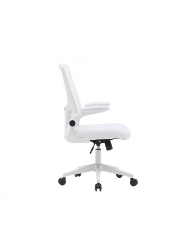 Silla q-connect oficina alba malla base metalica alt max 1110 anc 610 prof 580 ruedas premium color blanco