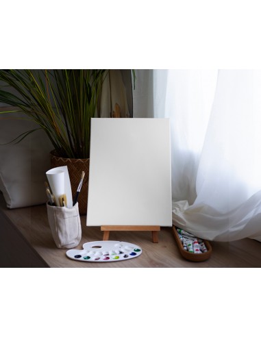 Bastidor liderpapel 1f lienzo grapado trasero algodon 100% 22x16 cm gramaje 280g/m2