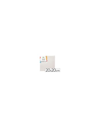 Bastidor liderpapel lienzo grapado trasero algodon 100% 20x20 cm gramaje 280g/m2