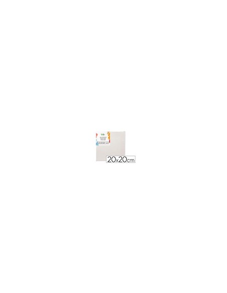 Bastidor liderpapel lienzo grapado trasero algodon 100% 20x20 cm gramaje 280g/m2