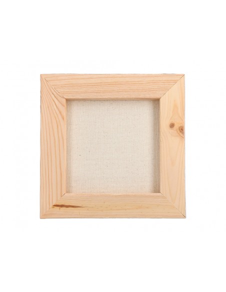 Bastidor liderpapel lienzo grapado trasero algodon 100% 20x20 cm gramaje 280g/m2