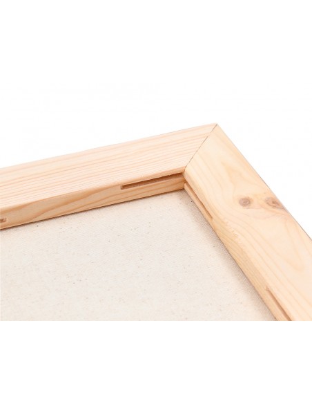 Bastidor liderpapel lienzo grapado trasero algodon 100% 20x20 cm gramaje 280g/m2
