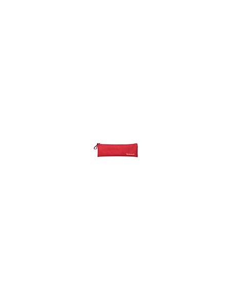 Estuche portatodo liderpapel plano estrecho una cremallera 200x60 mm rojo Estuche portatodo liderpapel plano estrecho una cremallera 200x60 mm rojo