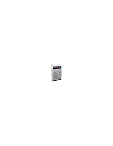 Expositor mural archivo 2000 din a4 vertical 1 compartimento cristal transparente 300x235x35 mm Expositor mural archivo 2000 din a4 vertical 1 compartimento cristal transparente 300x235x35 mm