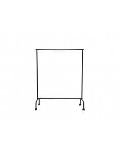 Perchero maullimbo caballete extensible con ruedas color negro 1270x505x1570 mm