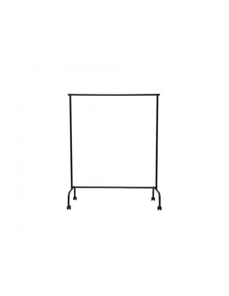 Perchero maullimbo caballete extensible con ruedas color negro 1270x505x1570 mm