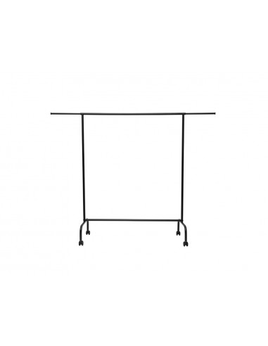 Perchero maullimbo caballete extensible con ruedas color negro 1270x505x1570 mm