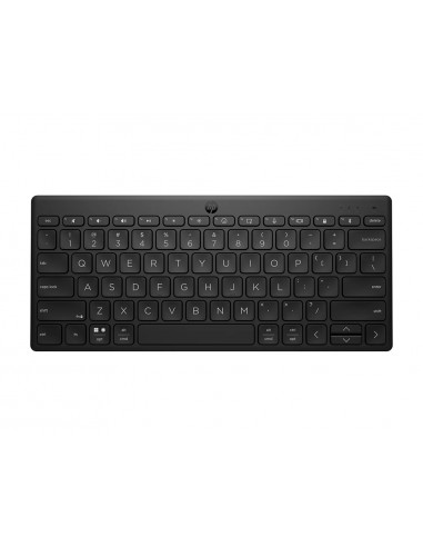 Teclado hp 355 multidispositivo bluetooth inalambrico color negro