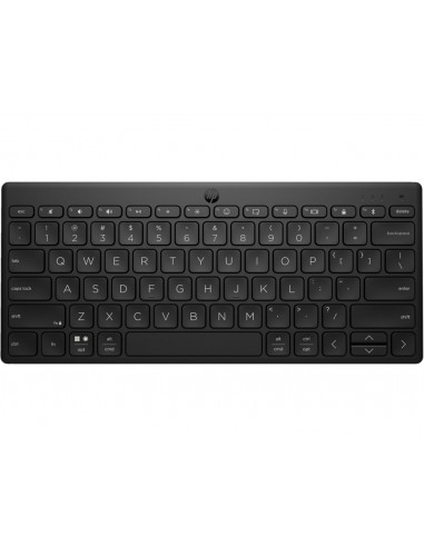 Teclado hp 355 multidispositivo bluetooth inalambrico color negro