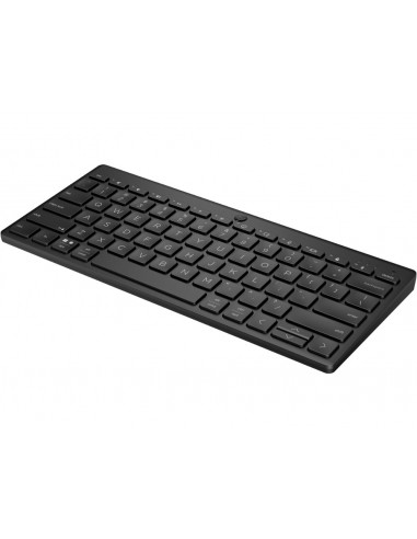 Teclado hp 355 multidispositivo bluetooth inalambrico color negro