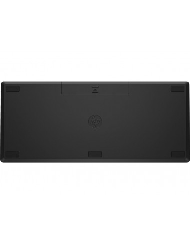 Teclado hp 355 multidispositivo bluetooth inalambrico color negro