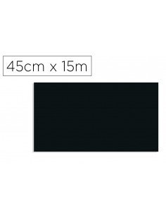 Rollo adhesivo d-c-fix negro ancho 45 cm largo 15 m