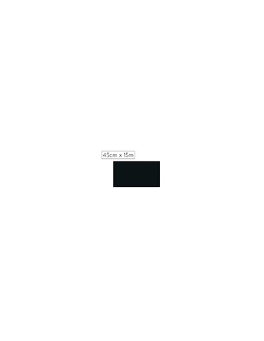 Rollo adhesivo d-c-fix negro ancho 45 cm largo 15 m