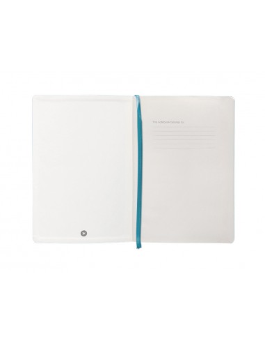Cuaderno con gomilla antartik notes tapa blanda a5 hojas lisas azul claro 80 hojas 80 gr fsc