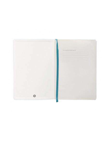 Cuaderno con gomilla antartik notes tapa blanda a5 hojas lisas azul claro 80 hojas 80 gr fsc Cuaderno con gomilla antartik notes tapa blanda a5 hojas lisas azul claro 80 hojas 80 gr fsc