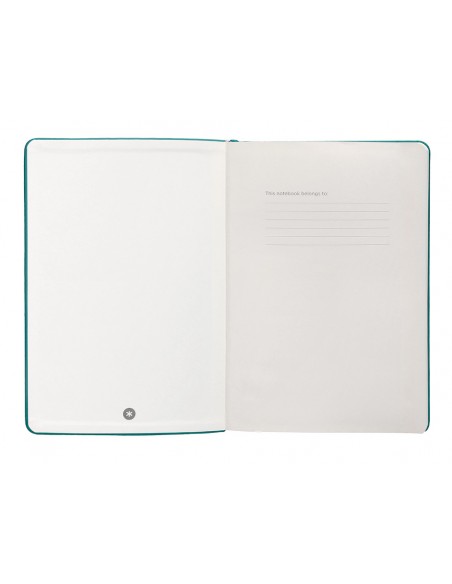 Cuaderno con gomilla antartik notes tapa dura a5 hojas cuadricula verde aguamarina 100 hojas 80 gr Cuaderno con gomilla antartik notes tapa dura a5 hojas cuadricula verde aguamarina 100 hojas 80 gr