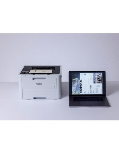 Impresora brother hll3240cdw laser monocromo din a4 26 ppm usb 2.0 bandeja entrada 250 hojas wifi