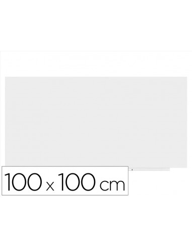 Pizarra blanca rocada skinwhiteboard pro lacada magnetica 100x100 cm 2 modulos