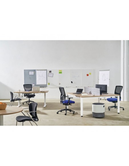 Pizarra blanca rocada skinwhiteboard pro lacada magnetica 100x100 cm 2 modulos