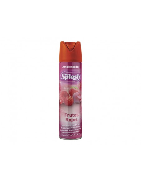 Ambientador spray splash aroma frutos rojos bote de 300 ml Ambientador spray splash aroma frutos rojos bote de 300 ml