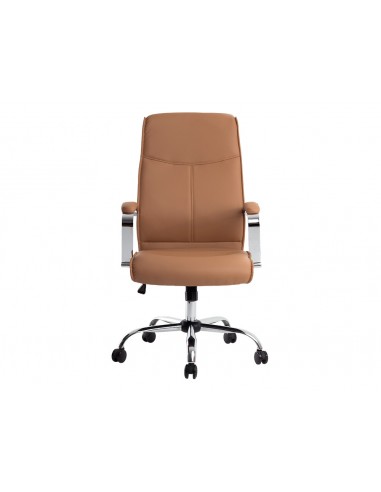 Silla q-connect direccion mode na simil piel base metalica alt max 1220 anc 510 prof 490 mm ruedas premium color crema