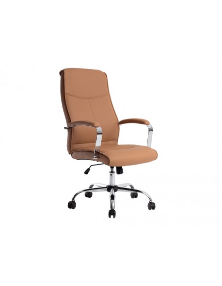 Silla q-connect direccion mode na simil piel base metalica alt max 1220 anc 510 prof 490 mm ruedas premium color crema Silla q-connect direccion mode na simil piel base metalica alt max 1220 anc 510 prof 490 mm ruedas premium color crema
