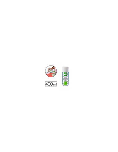 Pegamento q-connect spray mount adhesivo permanente bote de 400 ml