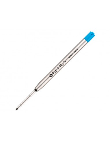 Recambio boligrafo belius azul 0,8 mm caja 3 unidades