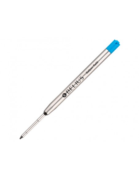 Recambio boligrafo belius azul 0,8 mm caja 3 unidades