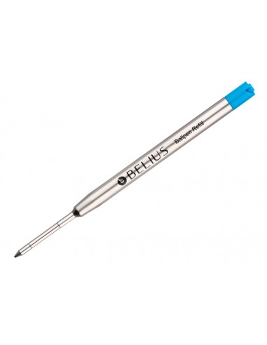 Recambio boligrafo belius azul 0,8 mm caja 3 unidades