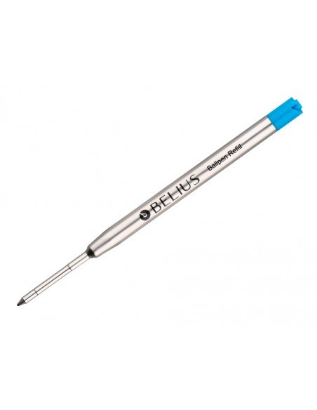 Recambio boligrafo belius azul 0,8 mm caja 3 unidades
