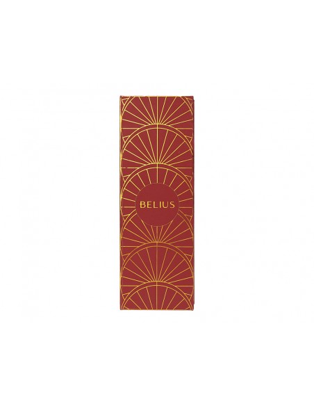 Pluma belius soiree aluminio color art deco granate y dorado tinta azul caja de diseño Pluma belius soiree aluminio color art deco granate y dorado tinta azul caja de diseño