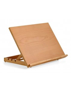 Caballete pintor winsor&newton ebro madera sobremesa atril a3