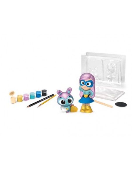 Juego maped creativo plaster friends moldeado de yeso
