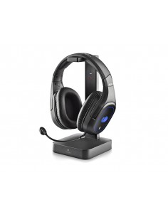 Auriculares ngs gaming ghx600 inalambrico con sonido 7.1 base de carga ilumincacion led