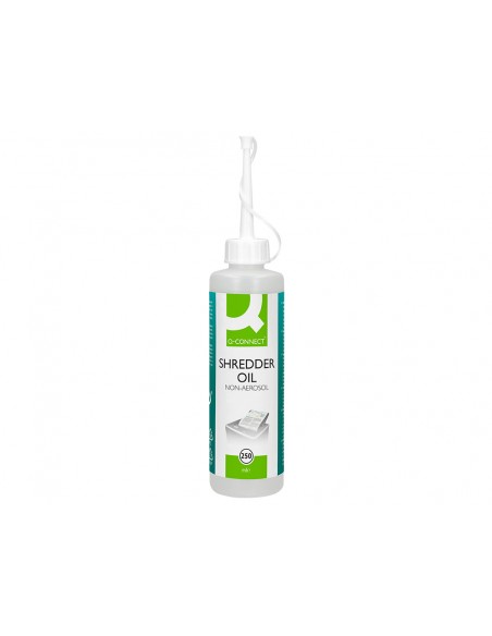 Aceite lubricante q-connect para destructora de documentos bote de 250 ml Aceite lubricante q-connect para destructora de documentos bote de 250 ml