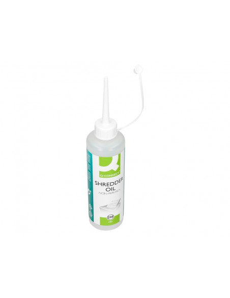 Aceite lubricante q-connect para destructora de documentos bote de 250 ml Aceite lubricante q-connect para destructora de documentos bote de 250 ml