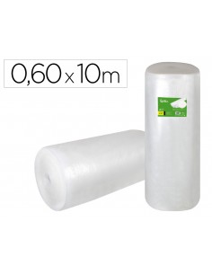 Plastico burbuja liderpapel ecouse 0.60x10m 30% de plastico reciclado