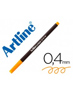 Rotulador artline supreme epfs200 fine liner punta de fibra amarillo 0,4 mm