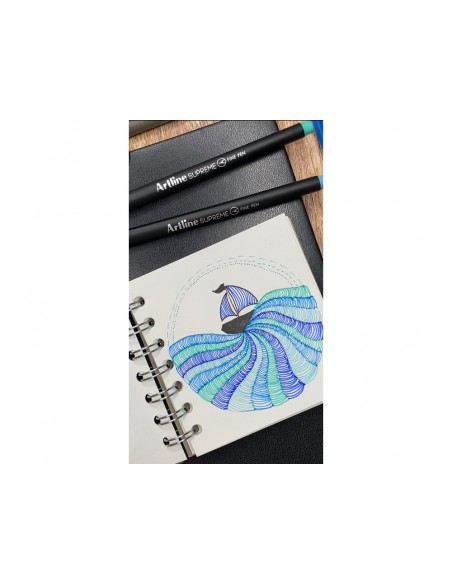 Rotulador artline supreme epfs200 fine liner punta de fibra amarillo 0,4 mm Rotulador artline supreme epfs200 fine liner punta de fibra amarillo 0,4 mm