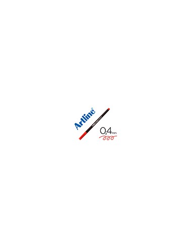 Rotulador artline supreme epfs200 fine liner punta de fibra rojo oscuro 0,4 mm