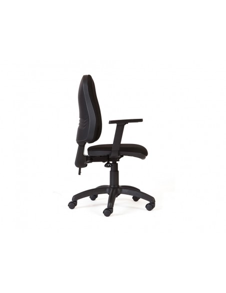 Silla rocada direccion sistema asincro con brazos color azul Silla rocada direccion sistema asincro con brazos color azul